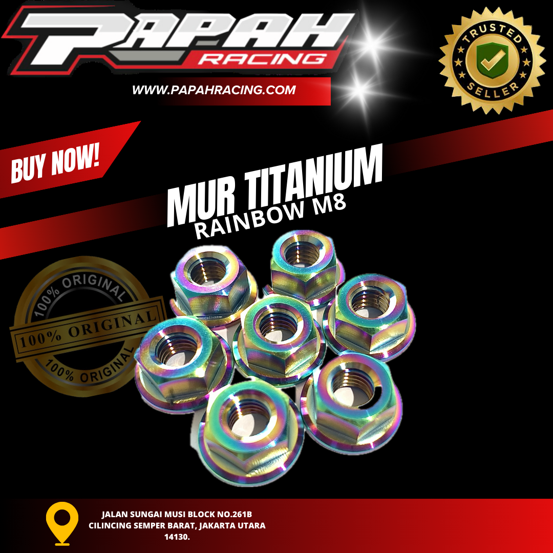 MUR TITANIUM RAINBOW M8